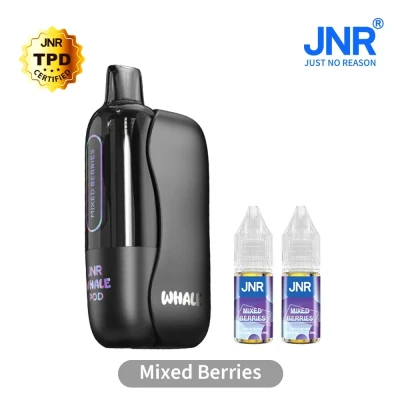JNR Whale 38000 Puffs - Kit Pod Pré-rempli et Rechargeable