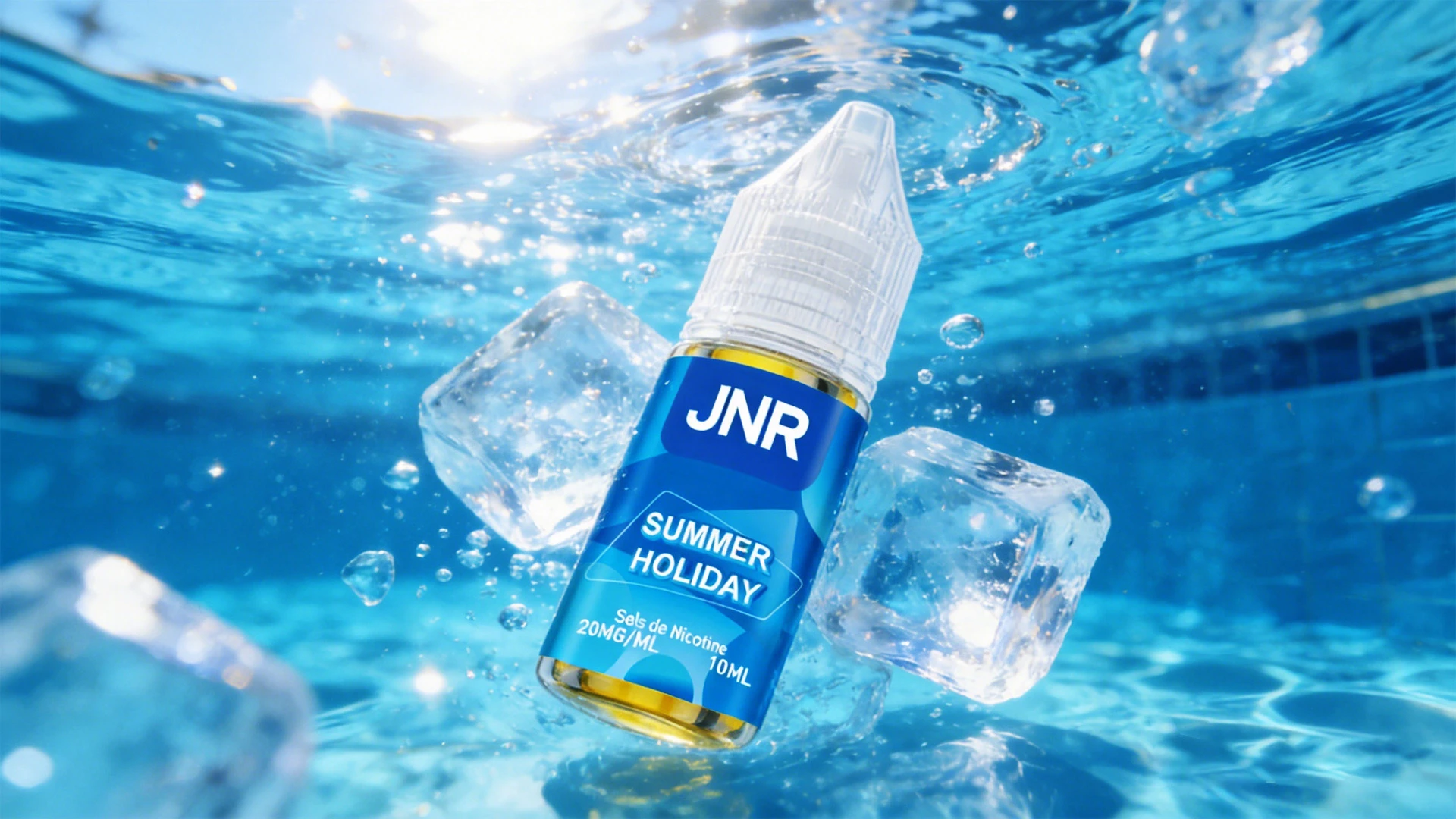 E-liquide 20 mg aux sels de nicotine compatible avec un kit pod rechargeable