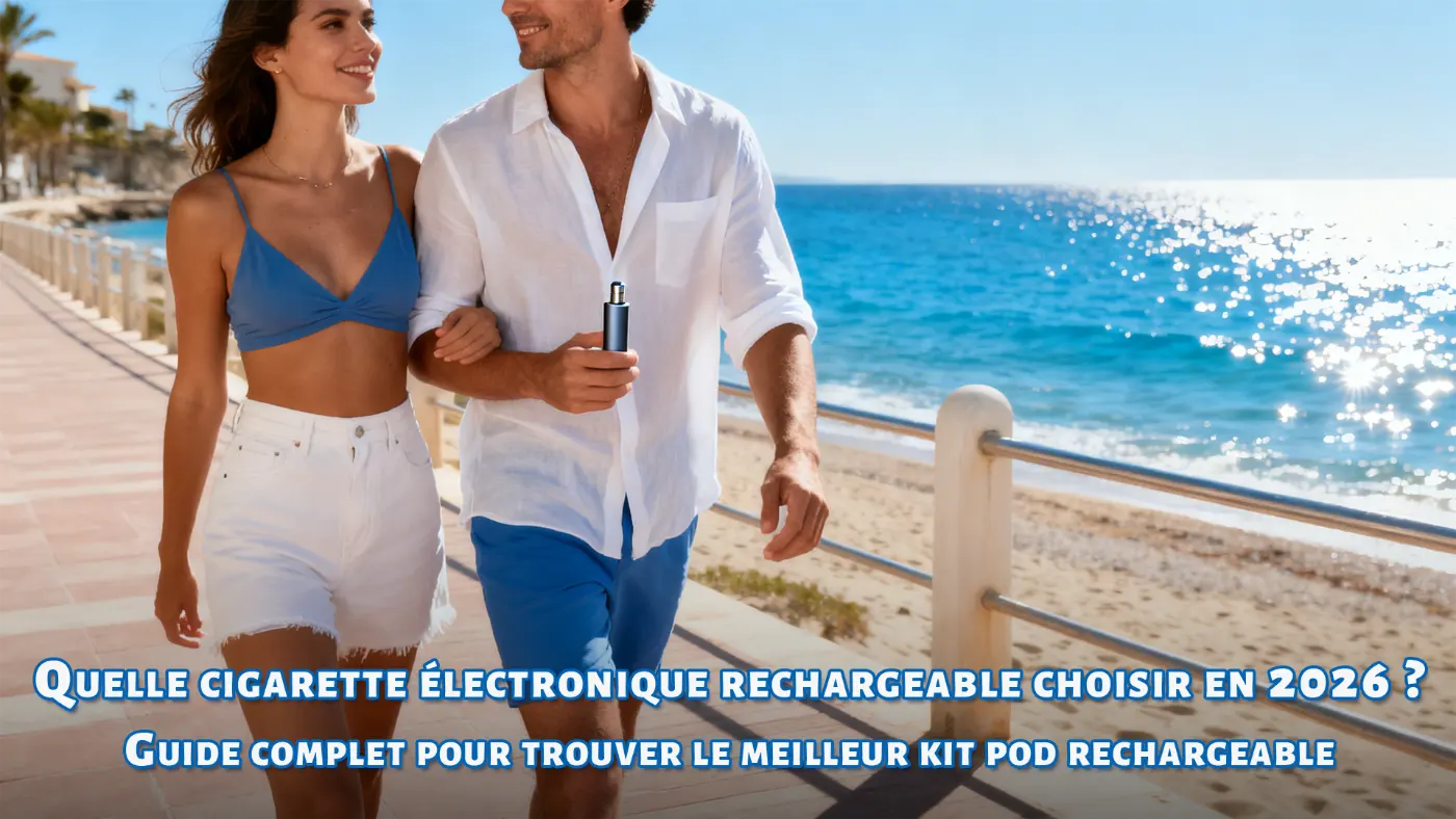 Quelle cigarette électronique rechargeable choisir en 2026 ? Guide complet pour trouver le kit pod adapté