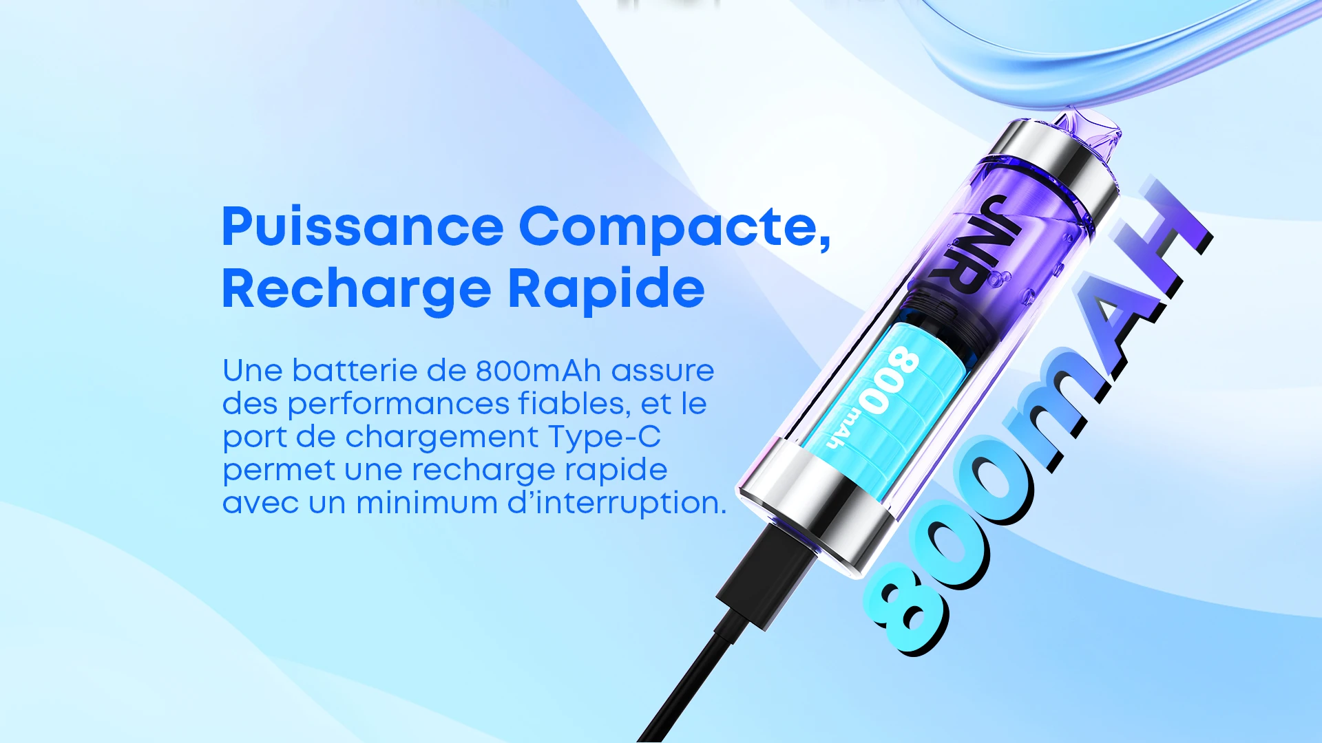 Résistance Dual Mesh du JNR CrystalGlow 33K pour une vape homogène