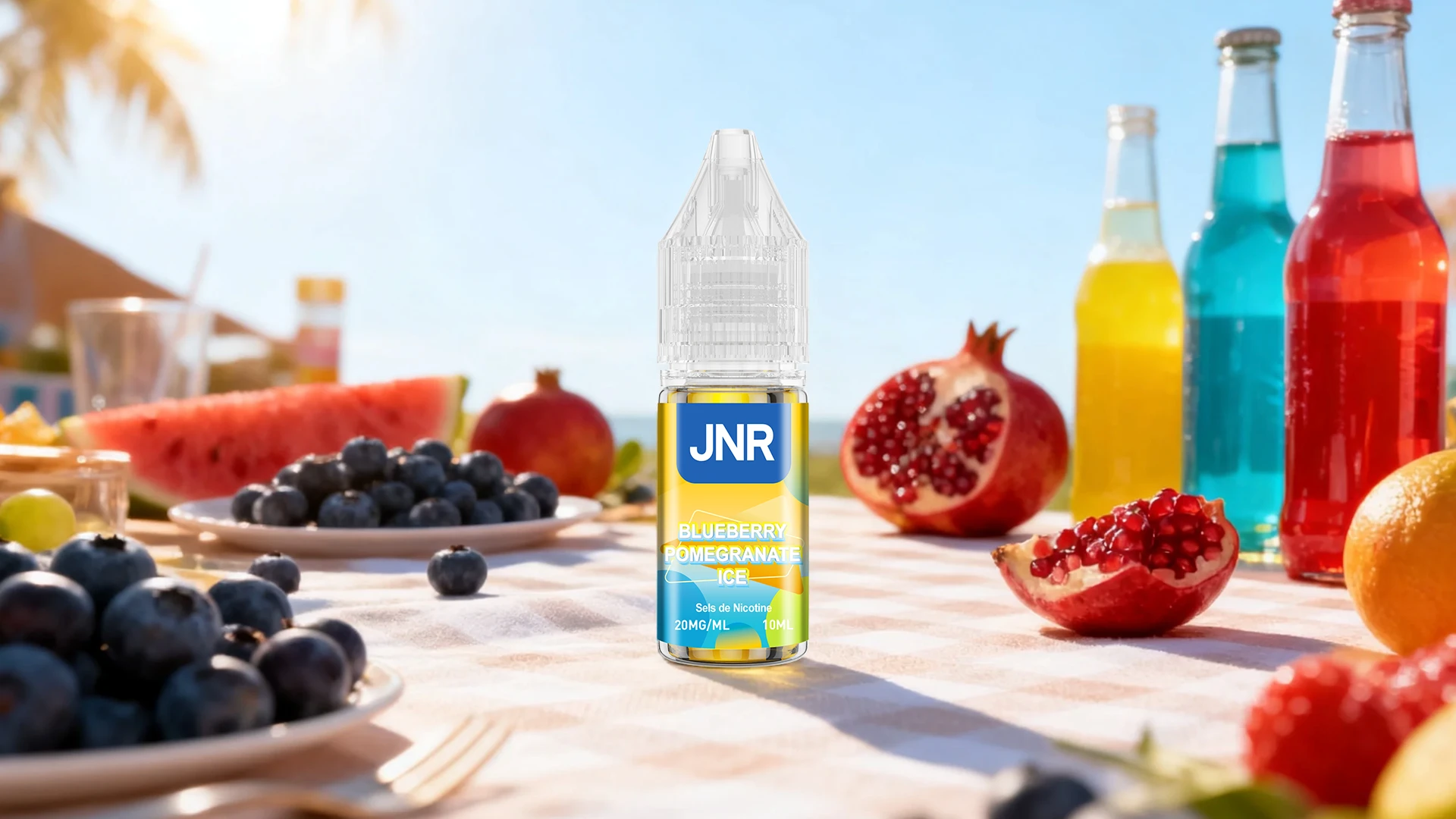 JNR E-liquid 10ml aux sels de nicotine en format conforme TPD