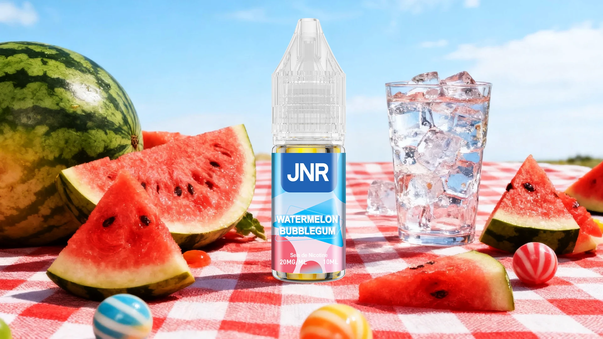 JNR E-liquid 10ml compatible avec différents systèmes à pods rechargeables