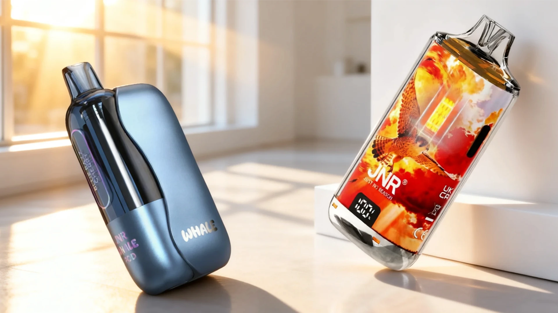 Quel kit pod rechargeable JNR choisir entre Falcon X Plus et Whale 38K