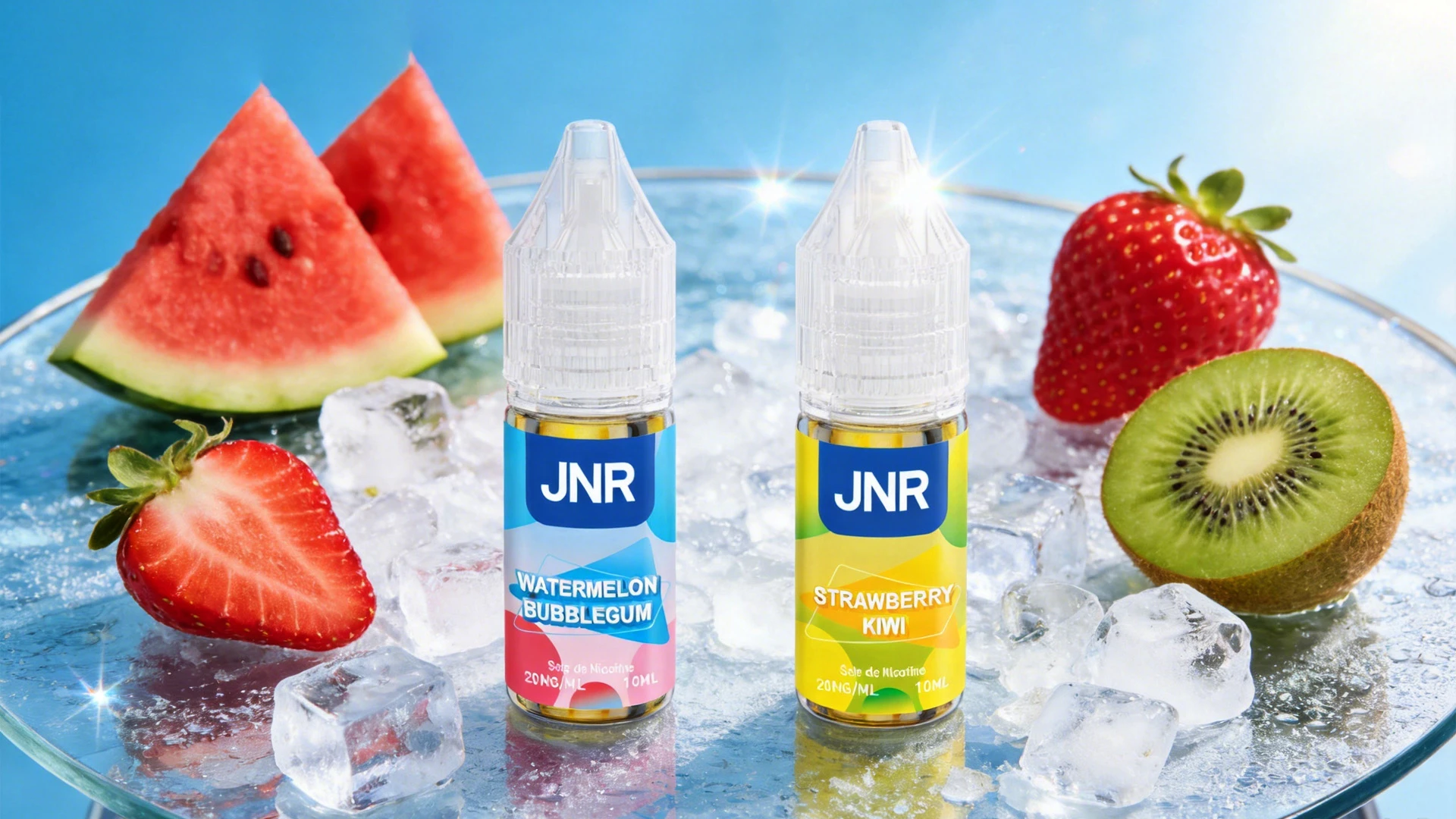 Remplissage d'un kit pod rechargeable avec un e-liquide JNR 20 mg